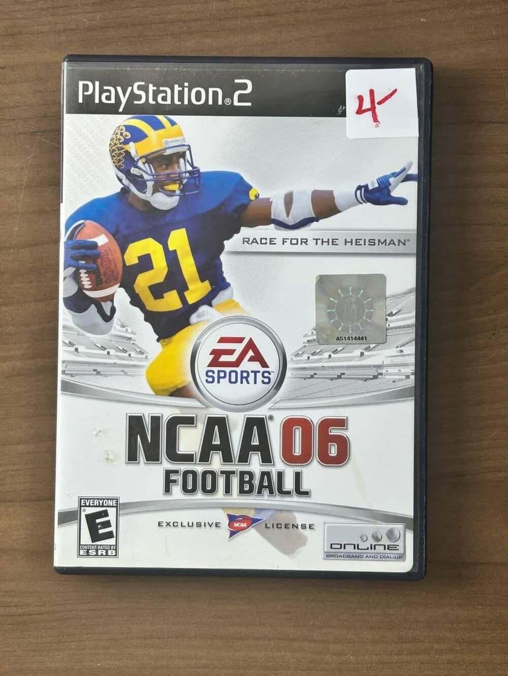 NCAA Football 06 PS2 PlayStation 2 CIB Complete w/ Manual EA Sports